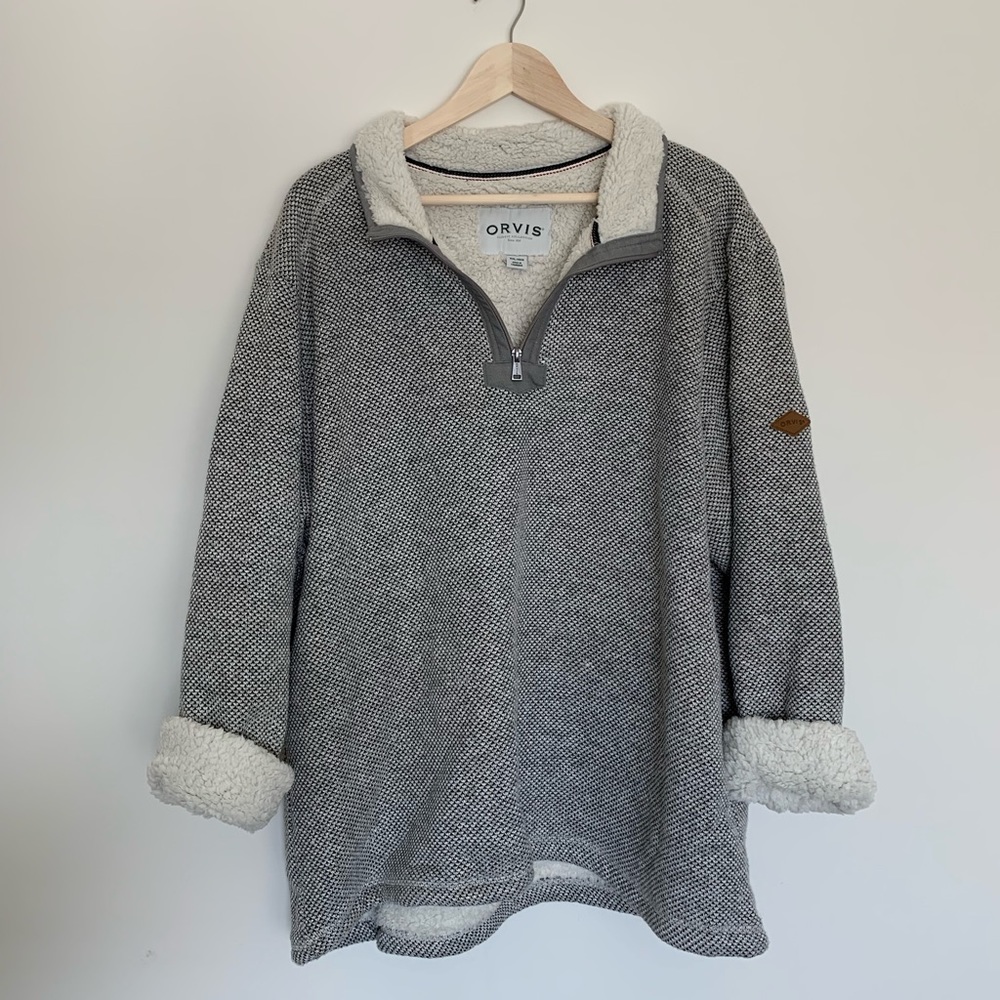 XXL COMFY ZIP-UP SWEATER